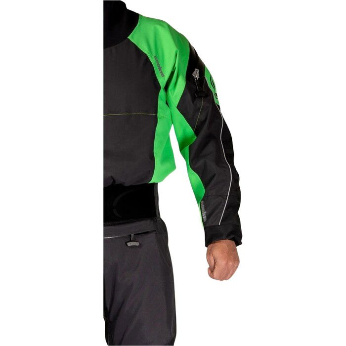 2024 Nookie Fusion Latex Drysuit DR50 - Black / Green